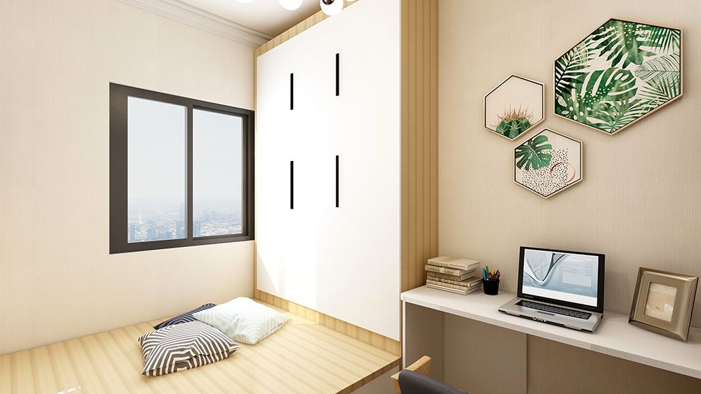 松江区新凯家园75平现代简约风格两室户装修效果图