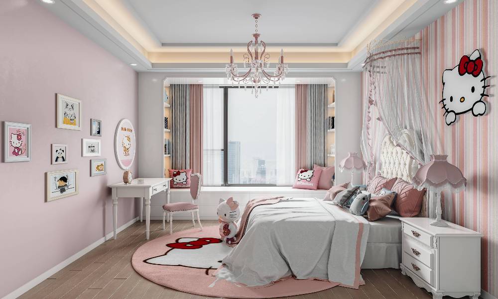杭州白马公寓165平现代简约风格三室户装修效果图