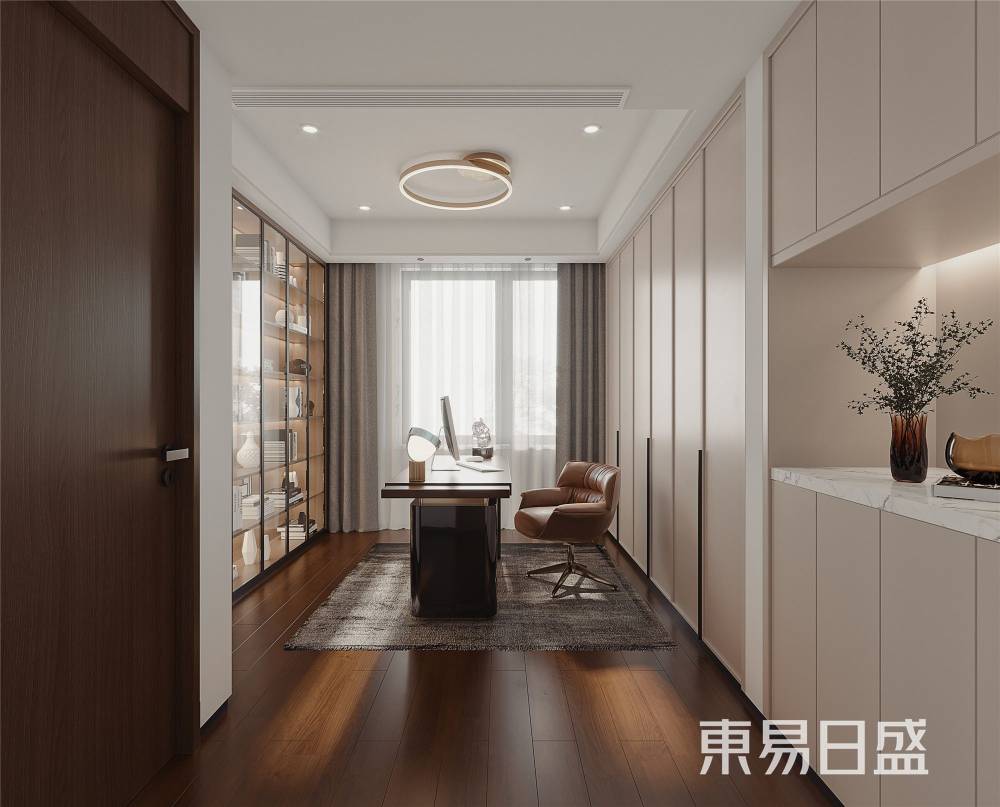 杭州合景映月台480平轻奢风格别墅装修效果图