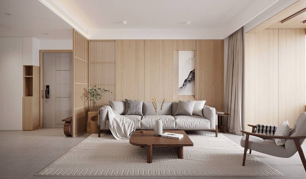 杭州春波小区120平中式风格三室户装修效果图