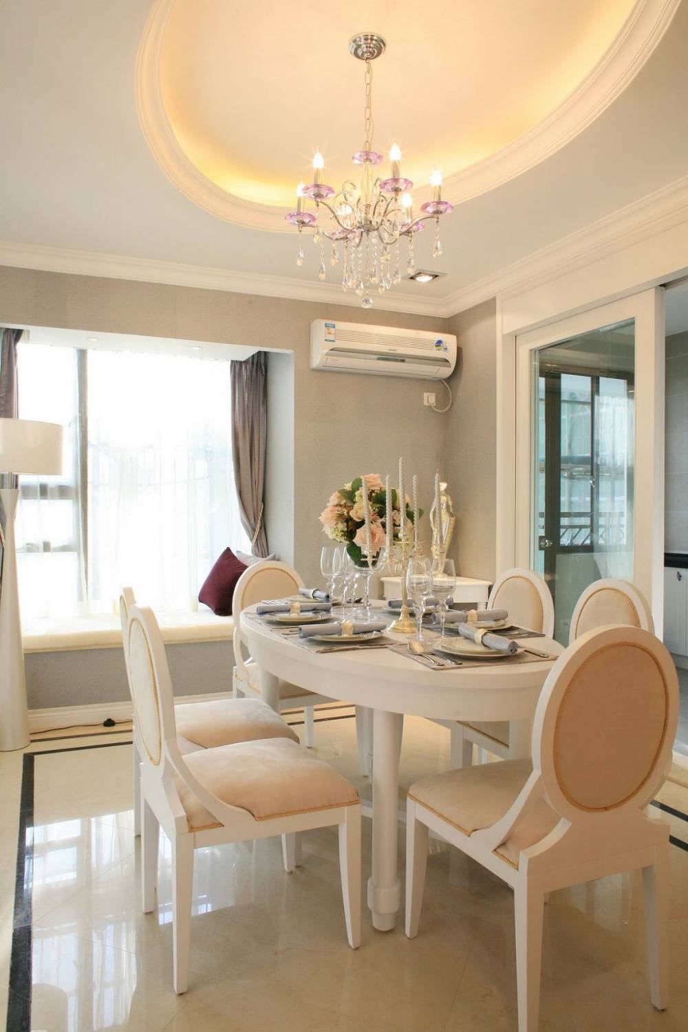杨浦区保利香槟花园107平现代简约风格两室户装修效果图