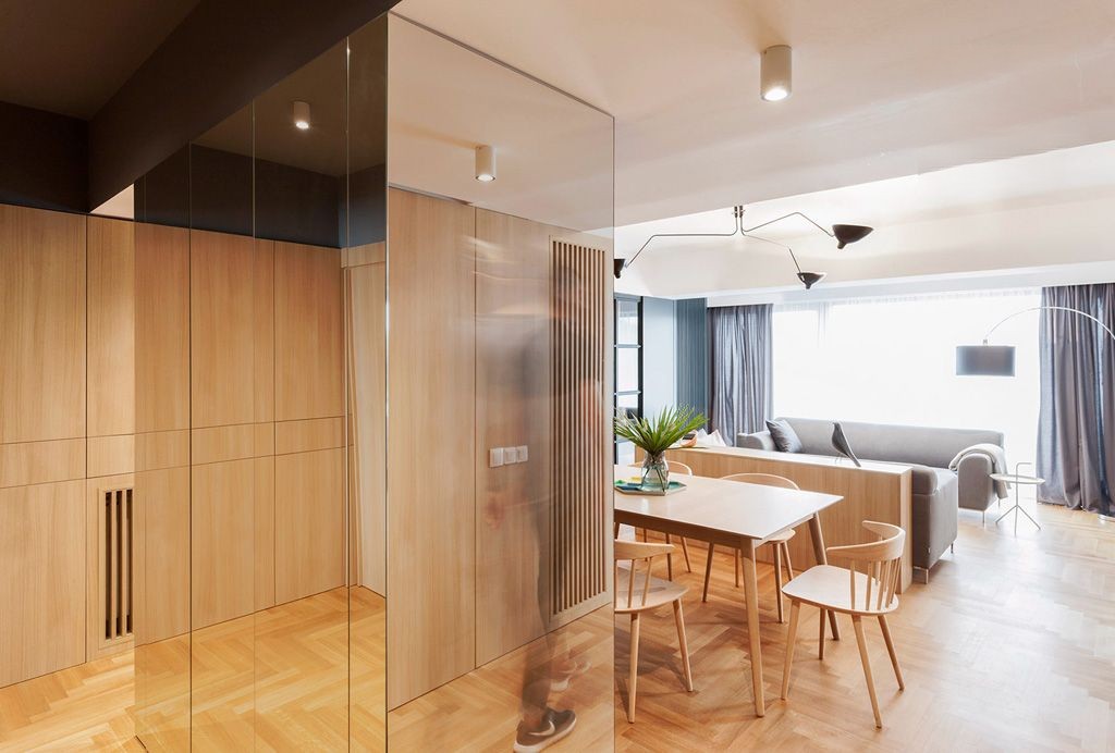 静安区均泰丽轩130平北欧风格三室户装修效果图