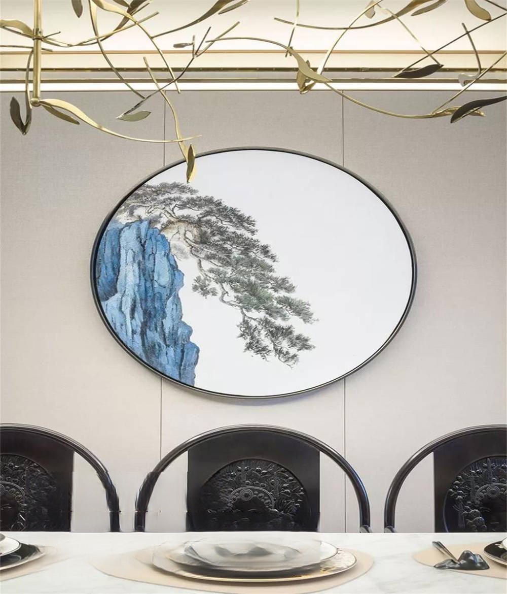杨浦区民星家园150平中式风格三室户装修效果图