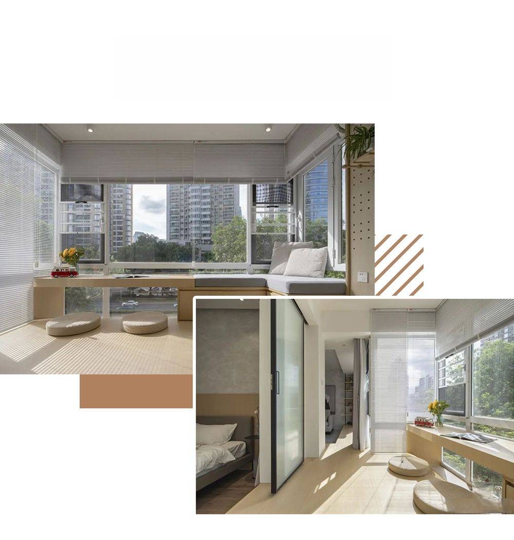 浦东贺桥公寓110平北欧风格两室户装修效果图