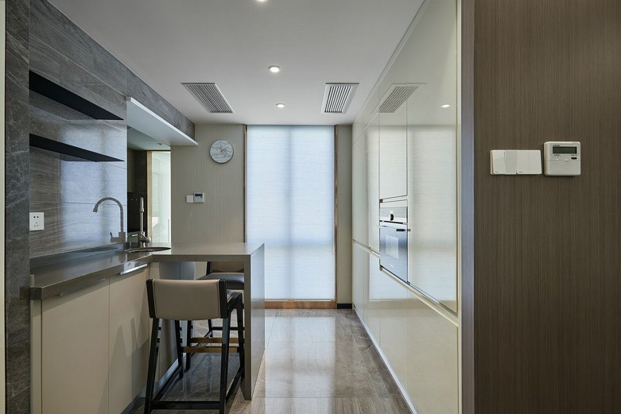 宝山区恒盛豪庭135平中式风格三室户装修效果图