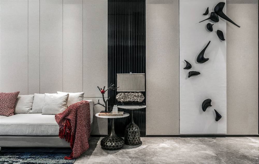 浦东上海绿城二期125平中式风格三室户装修效果图