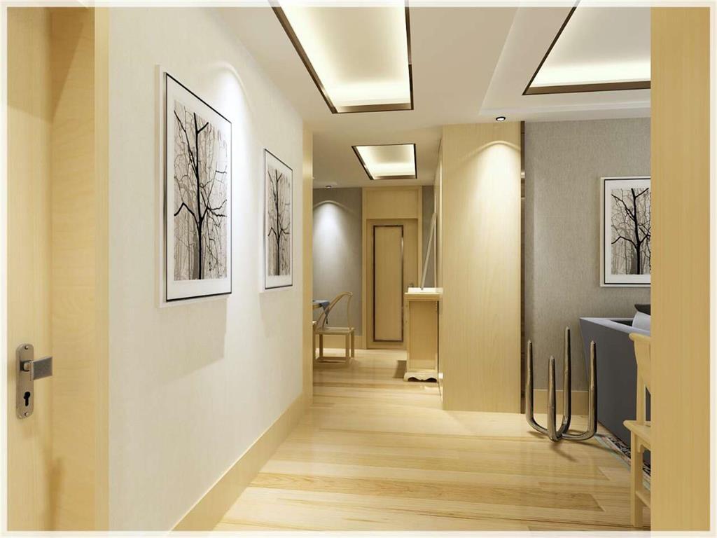 宝山区文景华庭120平现代简约风格三室户装修效果图