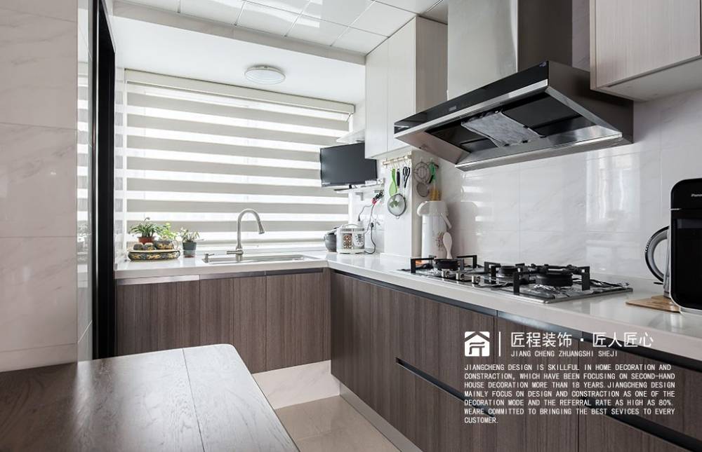 黄浦区中福城84平现代简约风格两室户装修效果图