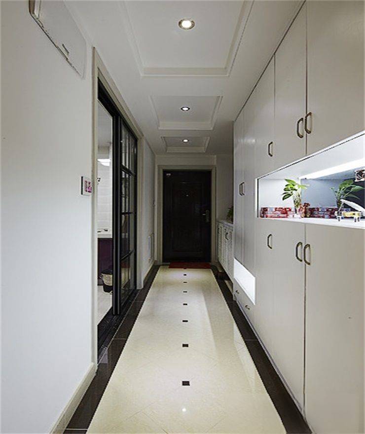 浦东新区绿波家园100平现代简约风格三室户装修效果图