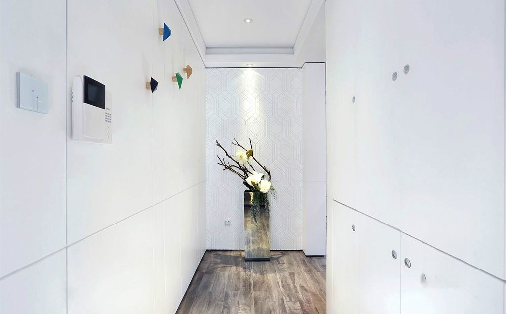 杨浦区城市名园100平现代简约风格三室户装修效果图
