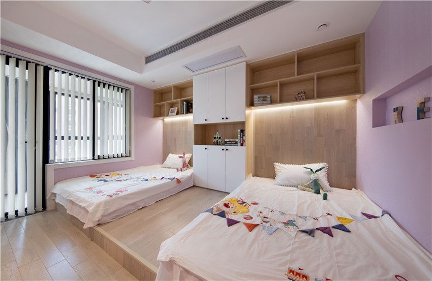杨浦区东方名城140平现代简约风格三室户装修效果图