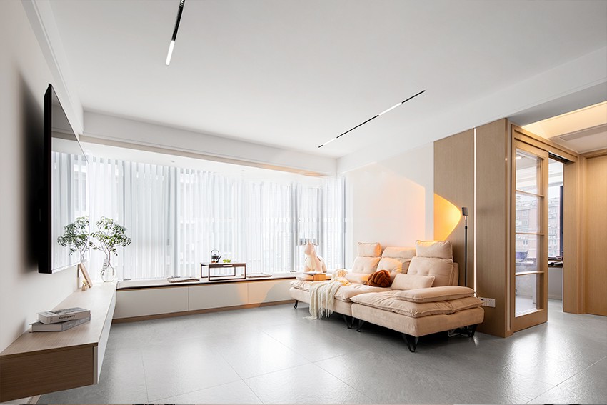 浦东新区汇福家园150平日式风格四居室装修效果图