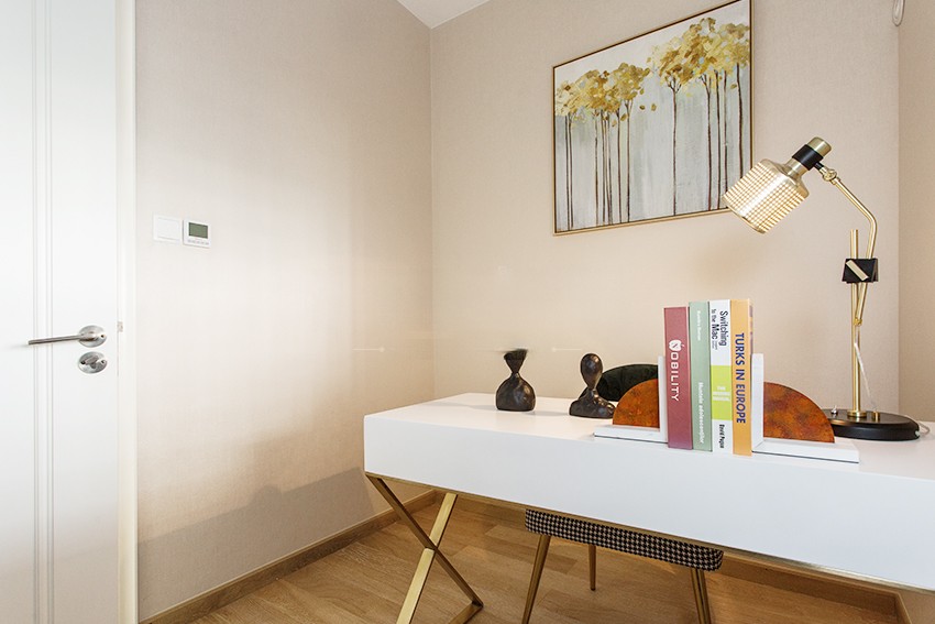 松江区江中公寓90平现代北欧风格两室户装修效果图