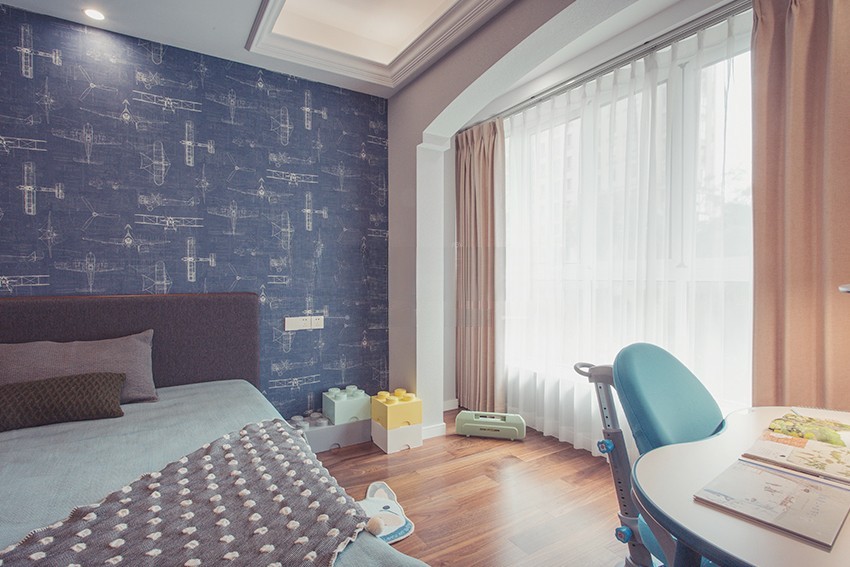 杨浦区盛世豪园130平风格四室户装修效果图