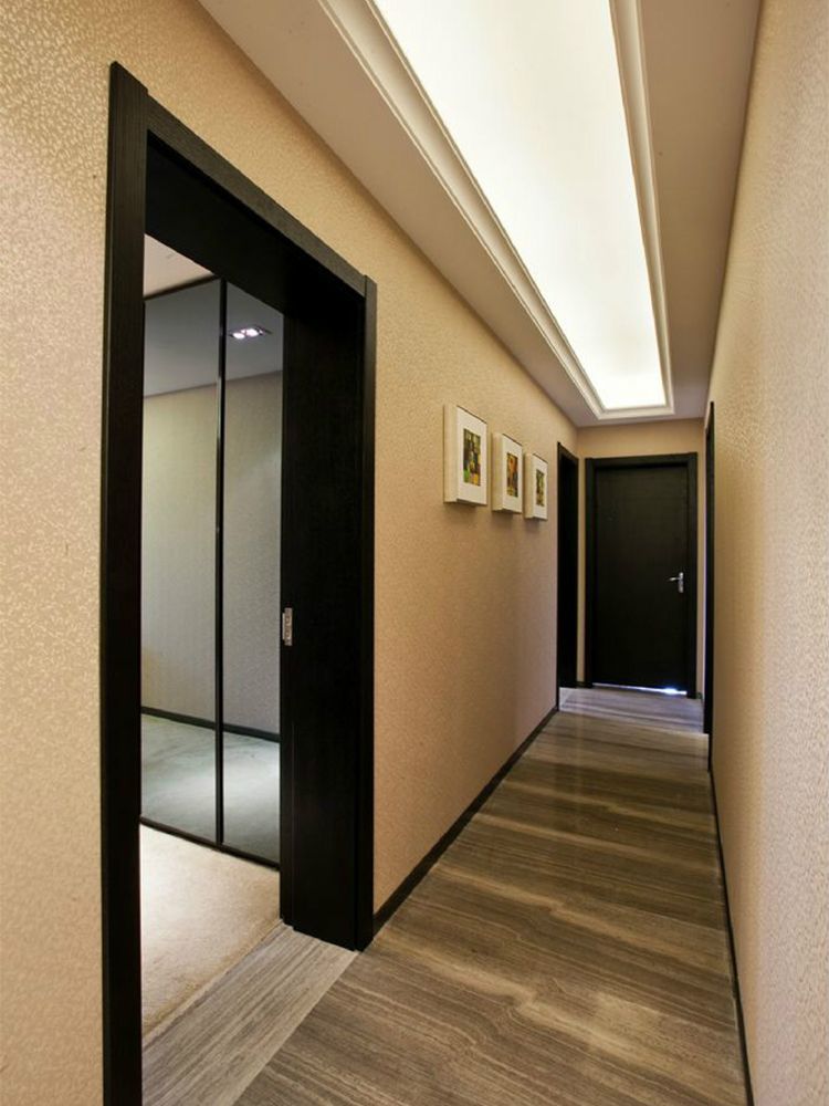 金山区宝华海湾城115平欧式风格两室户装修效果图
