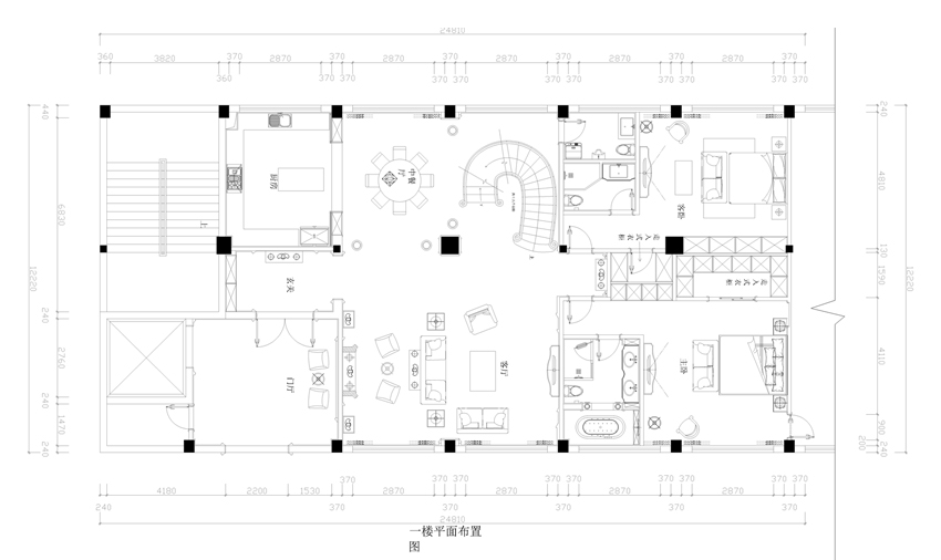 **平欧式古典风格装修效果图