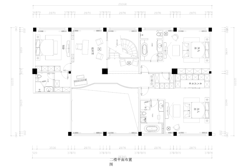 **平欧式古典风格装修效果图