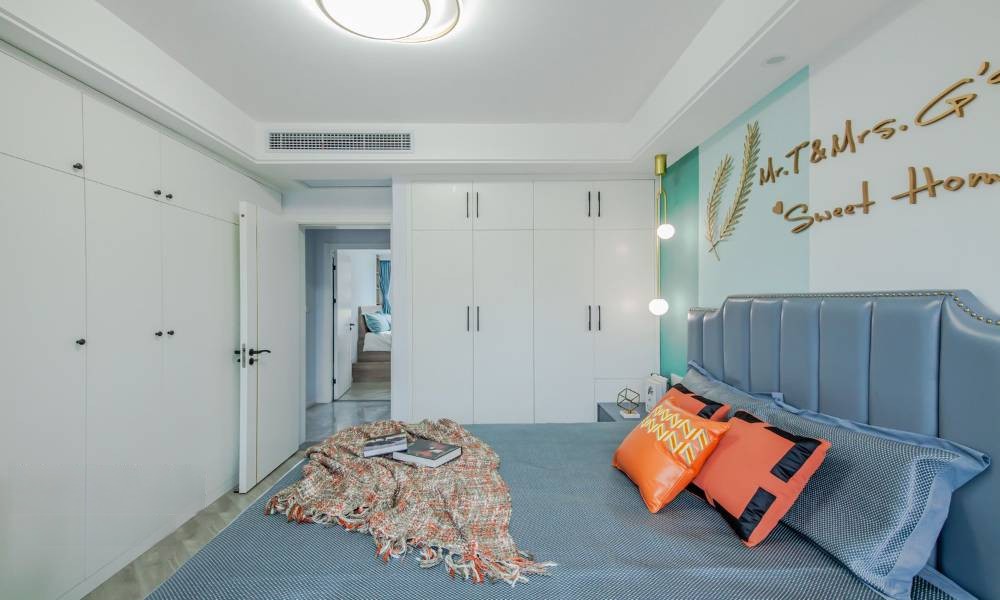 金山区澜庭123平现代简约风格两室户装修效果图