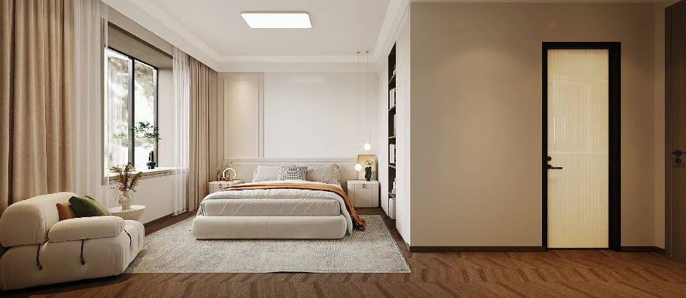 黄浦区豫景公寓108平米平混搭风格三室户装修效果图