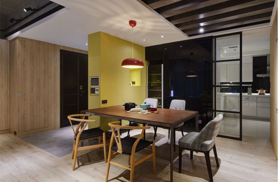 长宁区淞虹公寓111平现代简约风格两室户装修效果图