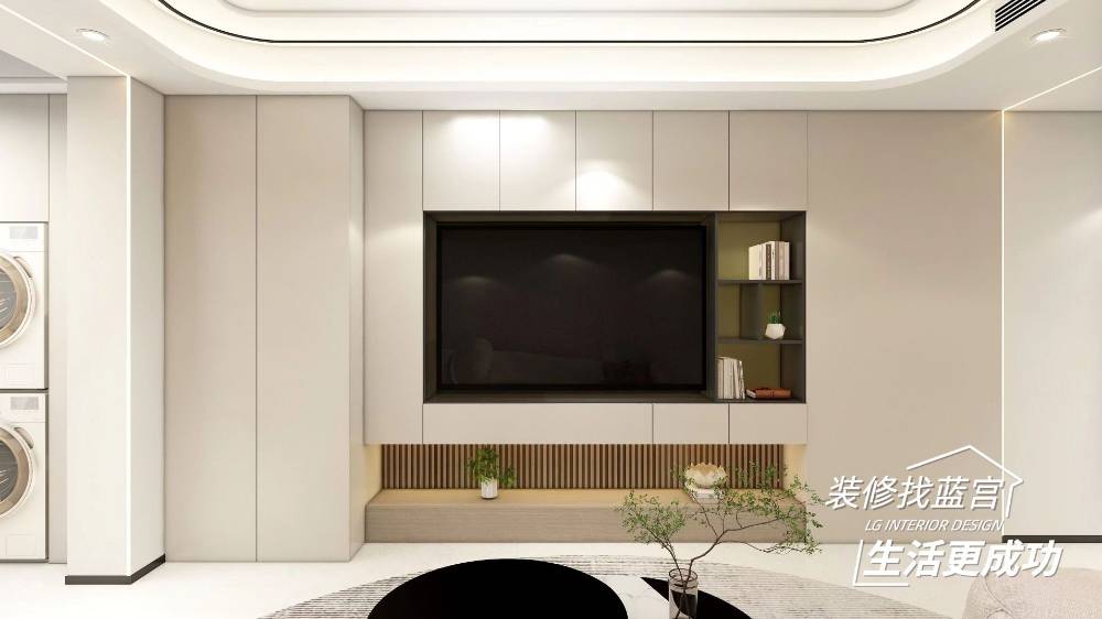 静安区均泰丽轩120平现代简约风格三室户装修效果图