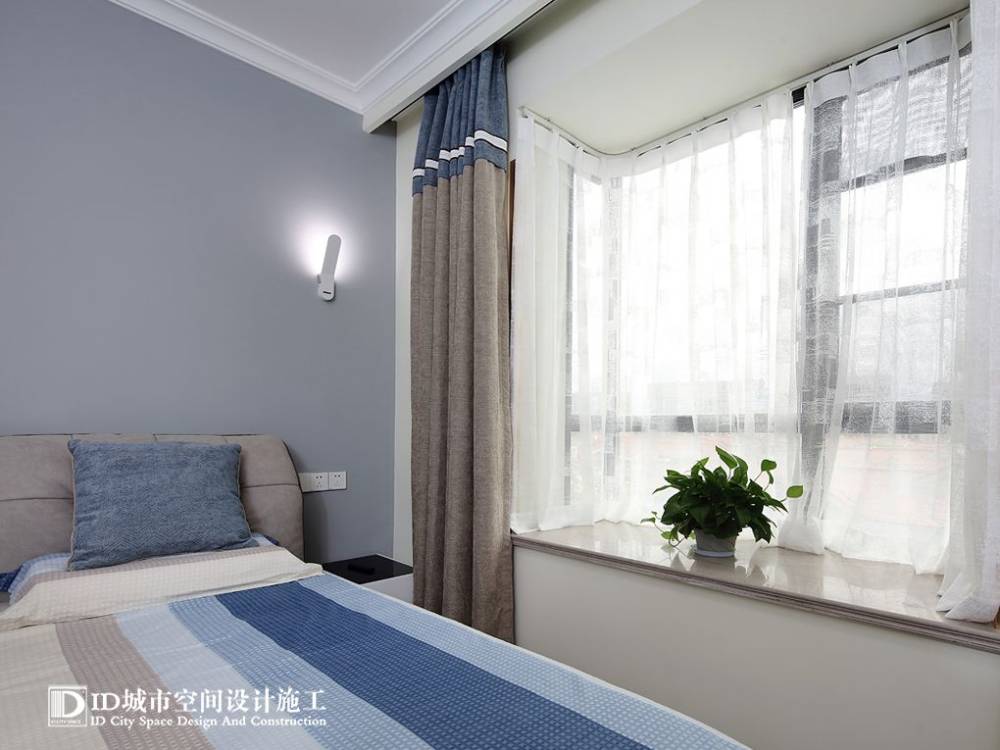浦东张江国际豪庭80平北欧风格三室户装修效果图