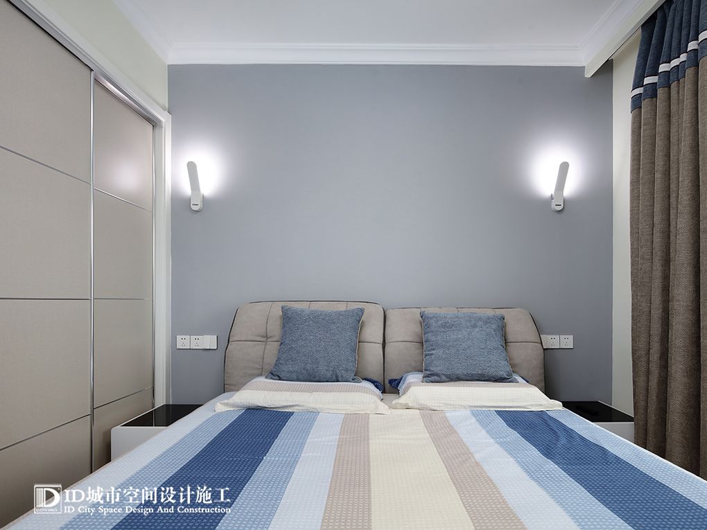 浦东张江国际豪庭80平北欧风格三室户装修效果图