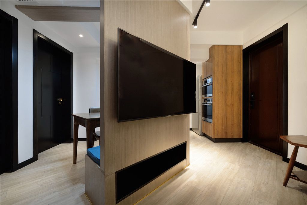 浦东新区绿波家园50平现代简约风格两室户装修效果图