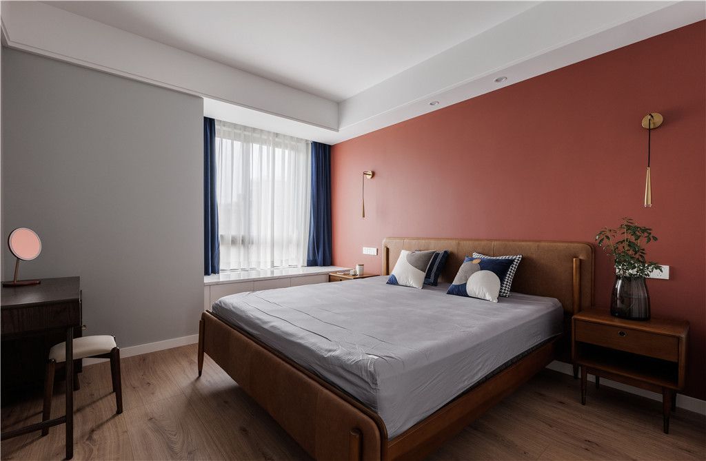 宝山区中环国际公寓3期90平北欧风格三室户装修效果图