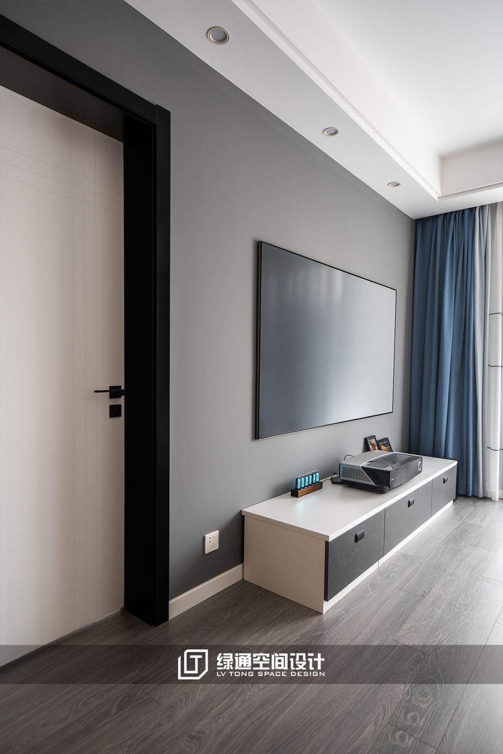 浦东绿地崴廉公寓70平现代简约风格两室户装修效果图