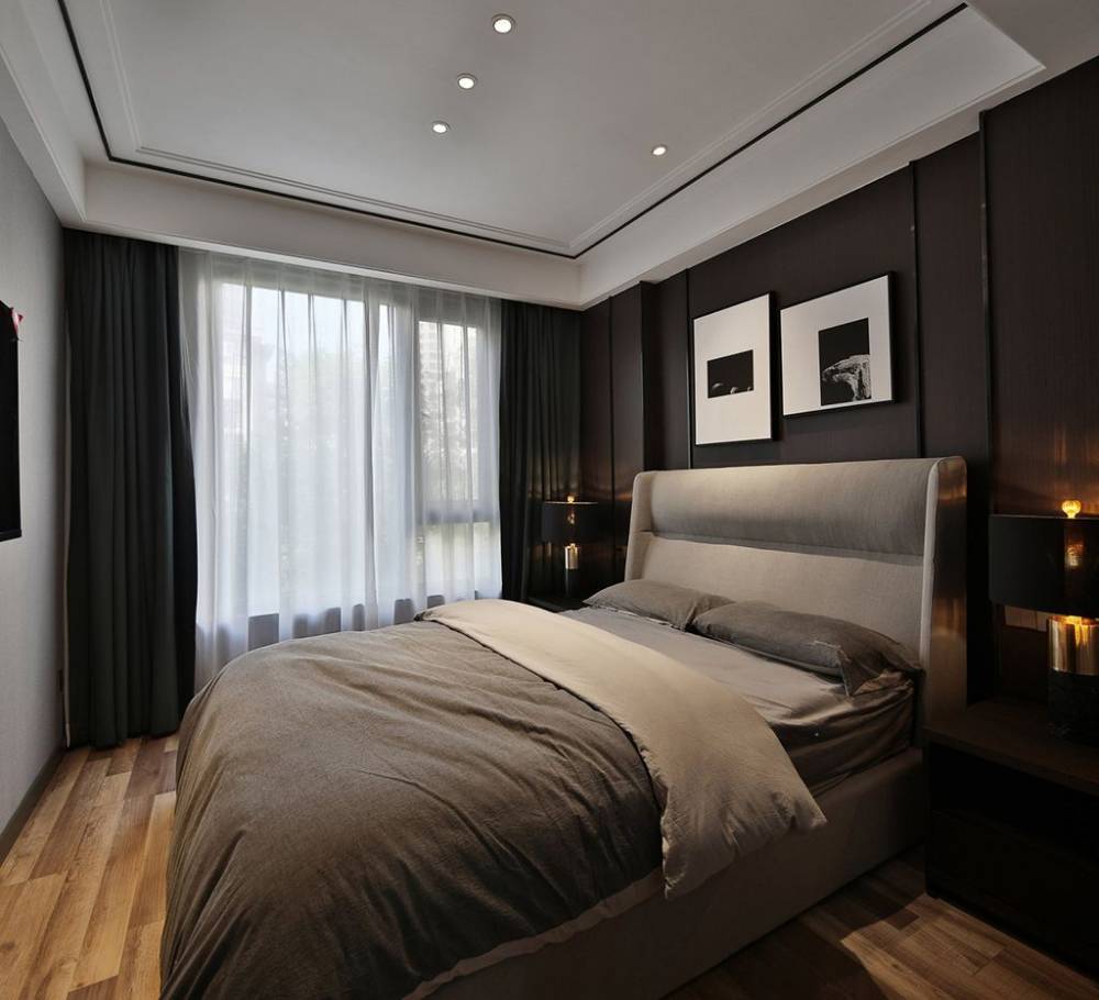 浦东新区元朗公寓150平现代简约风格三室户装修效果图
