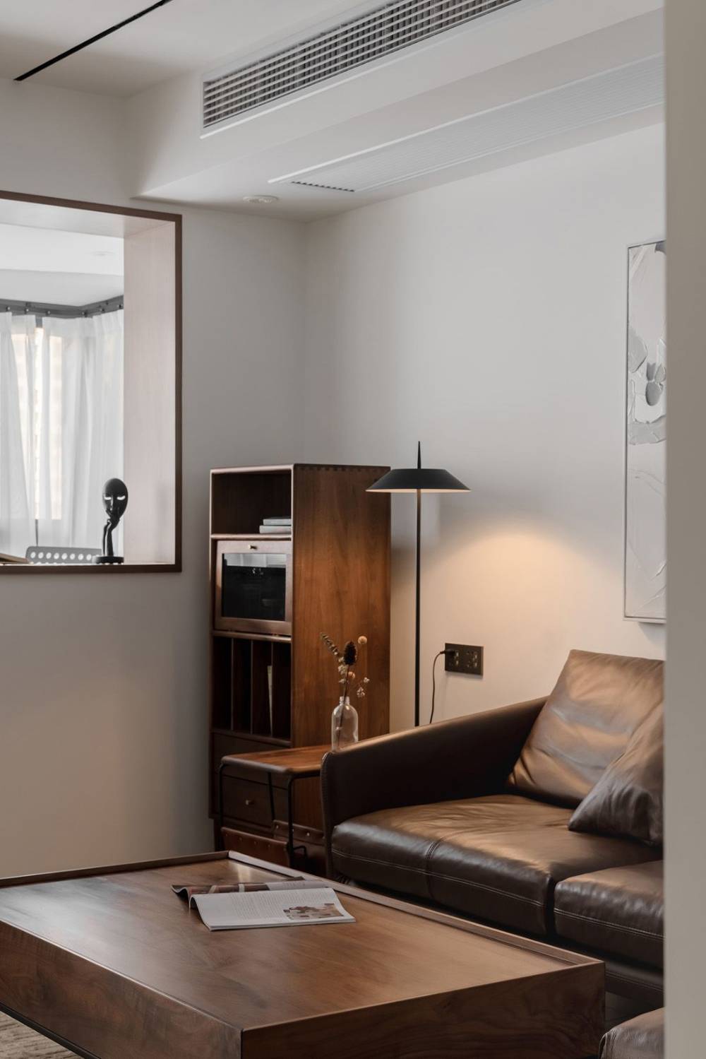 徐汇区金色港湾公寓120平现代简约风格两室户装修效果图