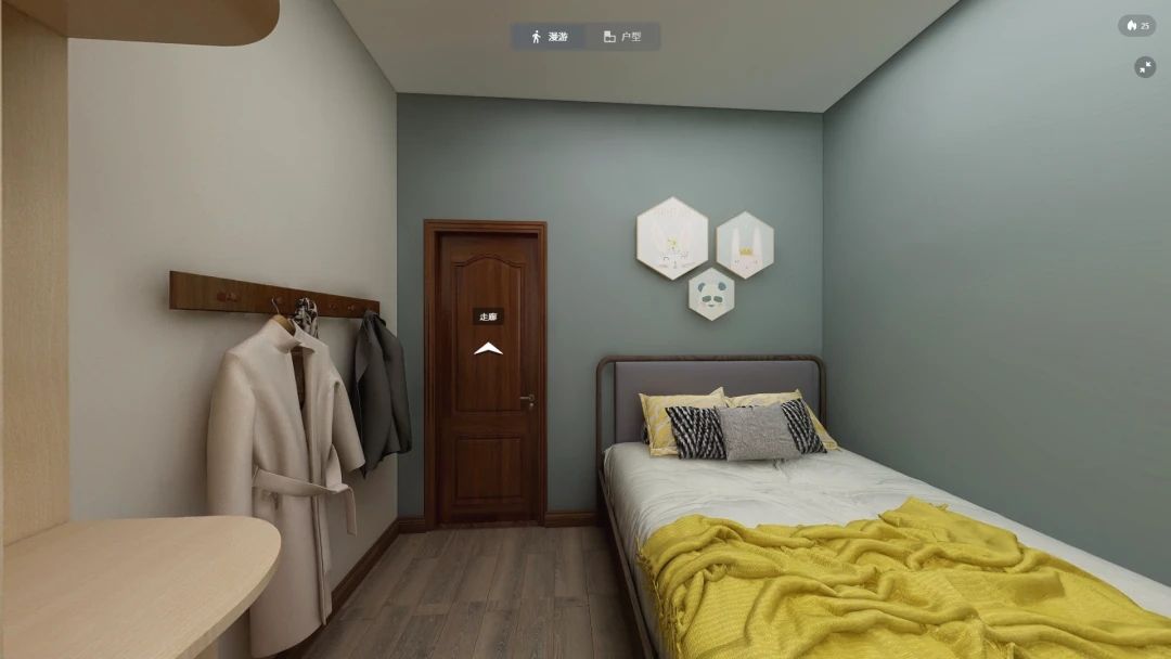 浦东新区海东公寓124平中式风格三室户装修效果图