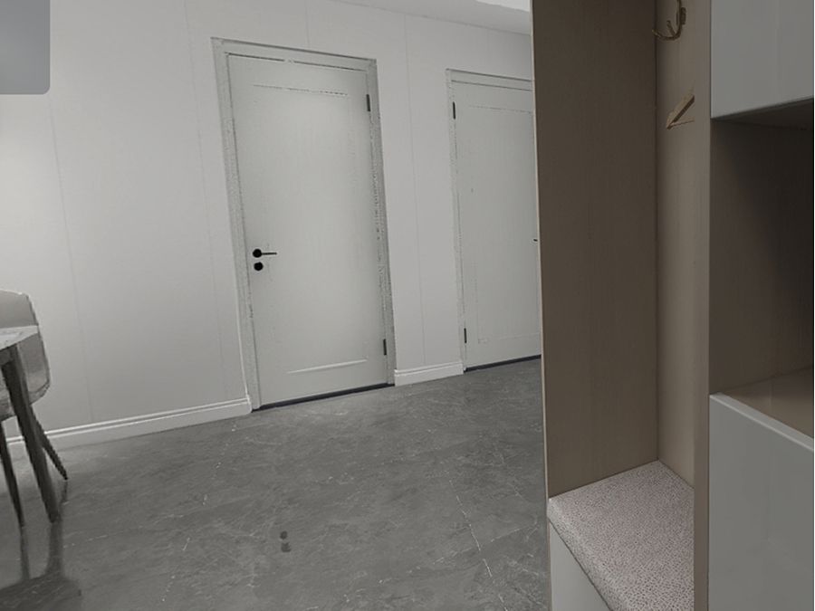 长宁区虹桥中洋公寓116平现代简约风格两室户装修效果图