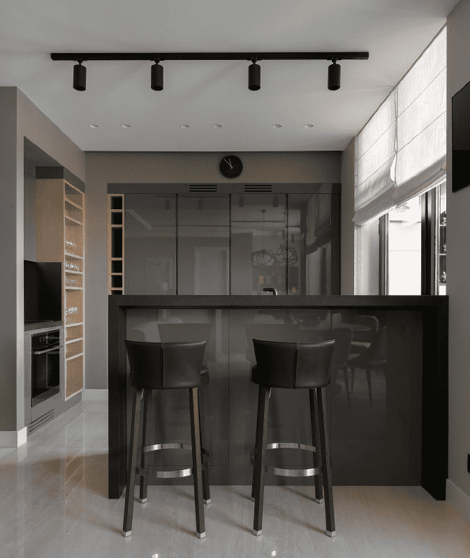 浦东新区85平简约风格二房厨房装修效果图