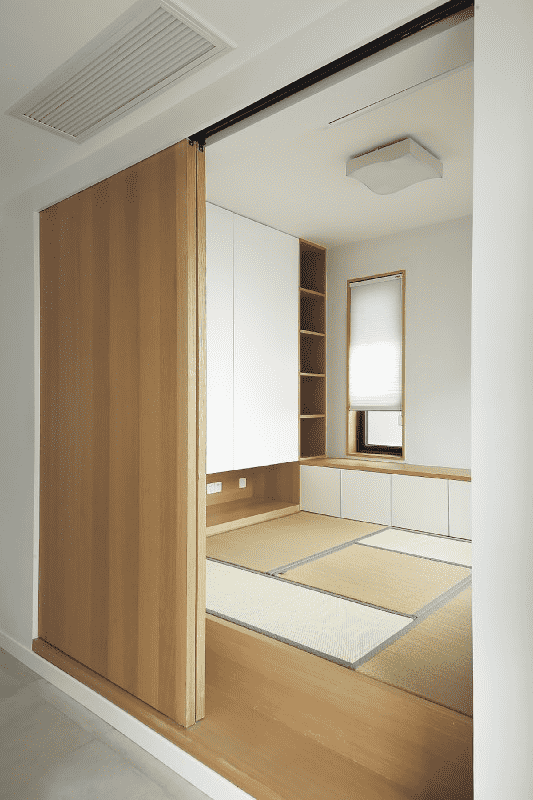 松江区115平北欧风格三房卧室装修效果图