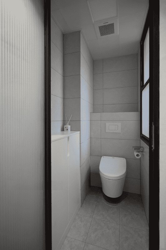 嘉定区65平现代风格二房卫生间装修效果图