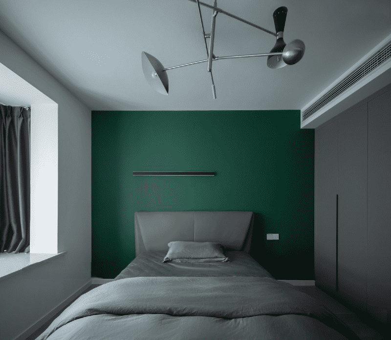 嘉定区65平现代风格二房卧室装修效果图