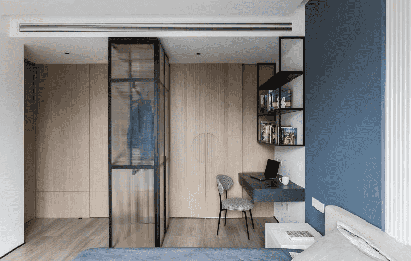黄浦区160平现代风格四房卧室装修效果图