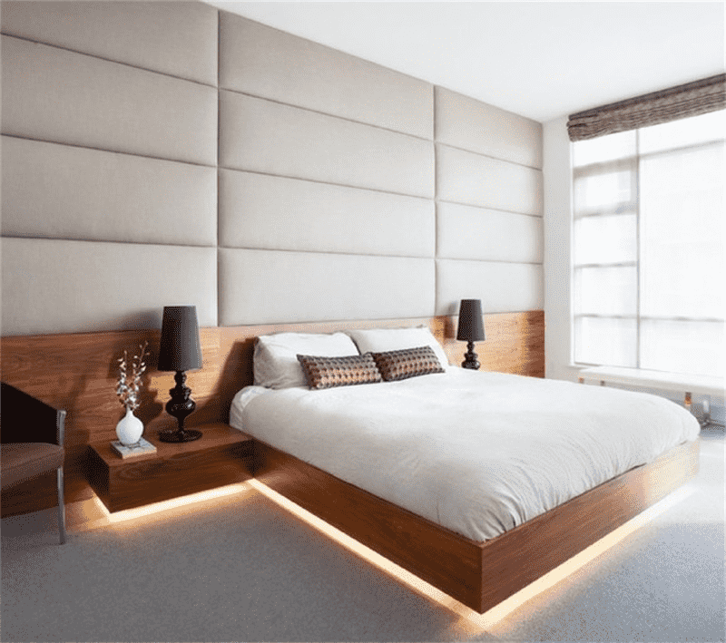 浦东新区103平简约风格复式卧室装修效果图