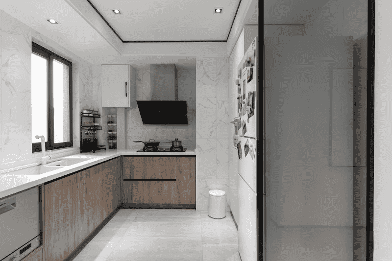 黄浦区80平现代风格二房厨房装修效果图