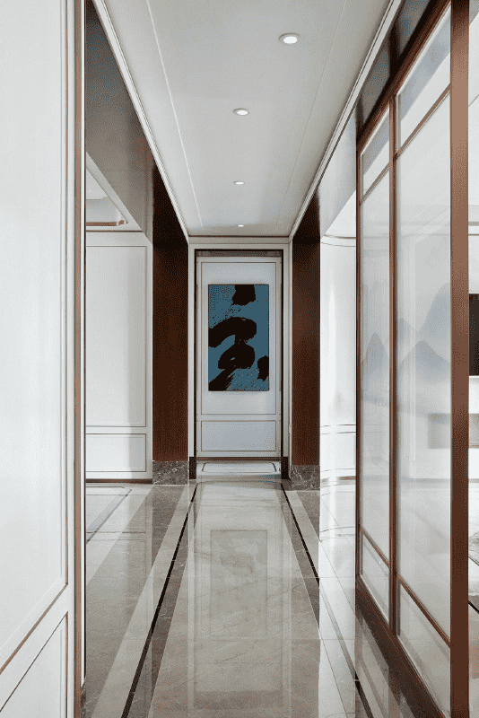 杨浦区123平中式风格四房玄关装修效果图