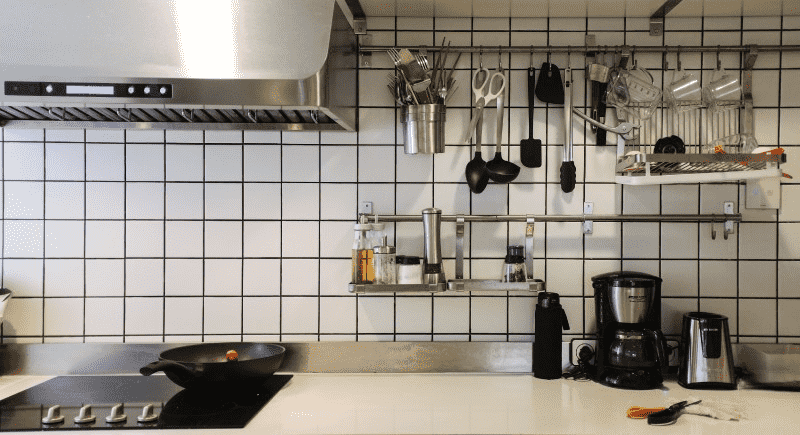 浦东德州五村80平日式风格二房厨房装修效果图
