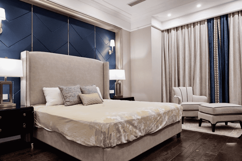 杨浦区120平美式风格四房卧室装修效果图