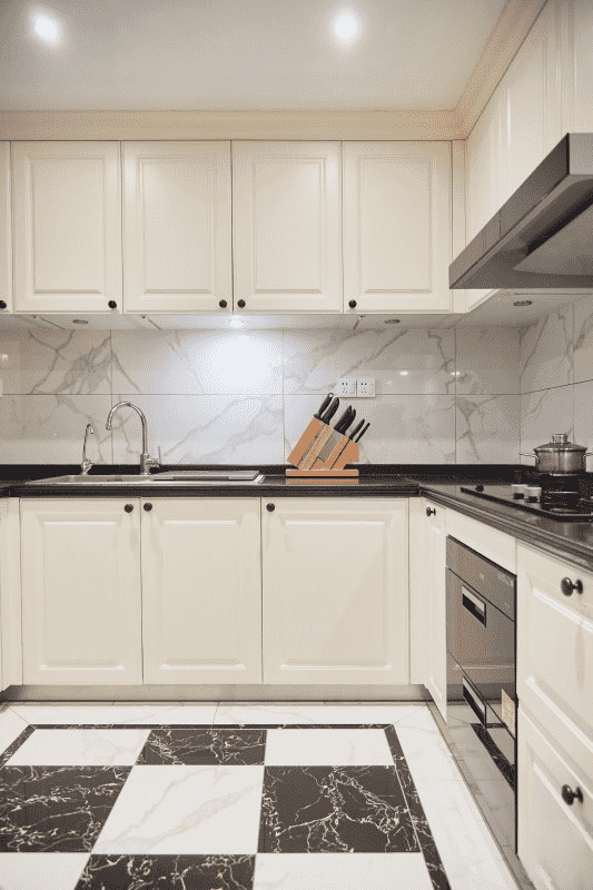 静安区265平美式风格别墅厨房装修效果图