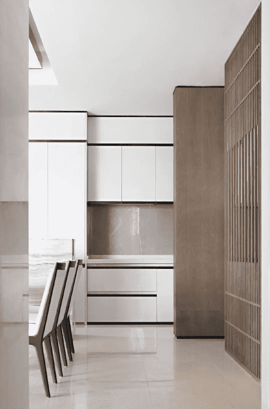 浦东102平中式风格复式厨房装修效果图