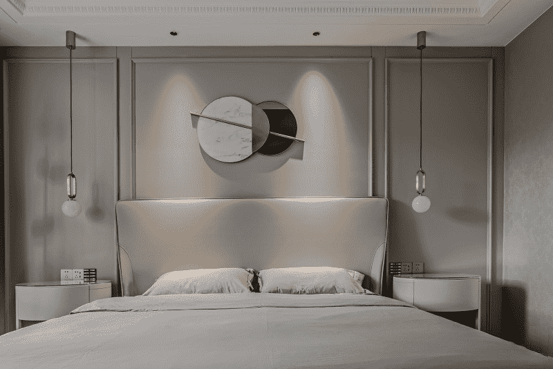 静安区350平轻奢风格复式卧室装修效果图