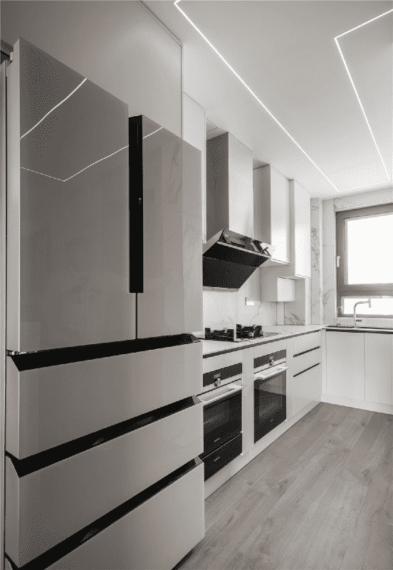 杨浦区93平现代风格二房厨房装修效果图