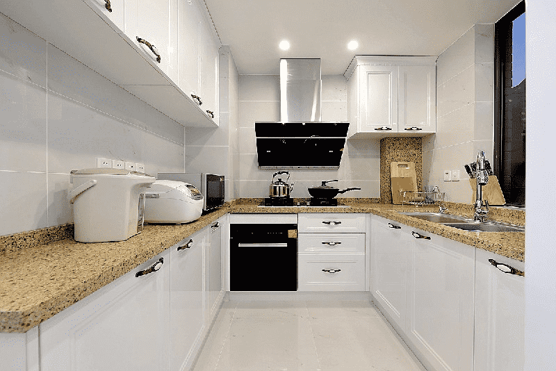 浦东新区133平美式风格四房厨房装修效果图