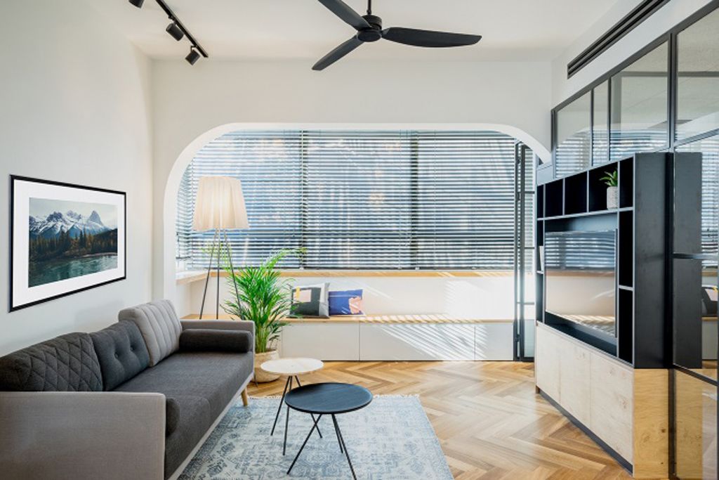 嘉定区新里米兰公寓85平北欧风格两室户装修效果图